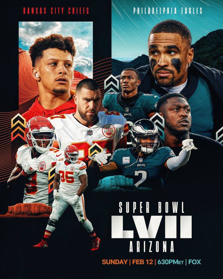 Super Bowl LVII 57 DVD Kansas City Chiefs v. Philadelphia Eagles 2/12/23